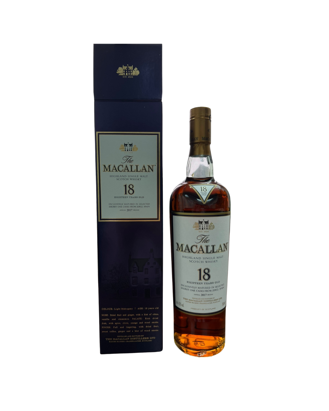The Macallan 2017 - 18 Year Old Sherry Oak